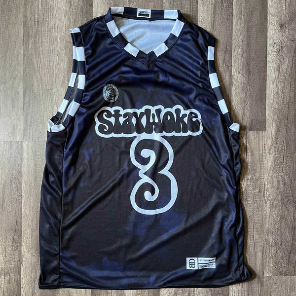 "Stay Woke, Stay Weird" Basketball Jersey | Spring 2023 Collection