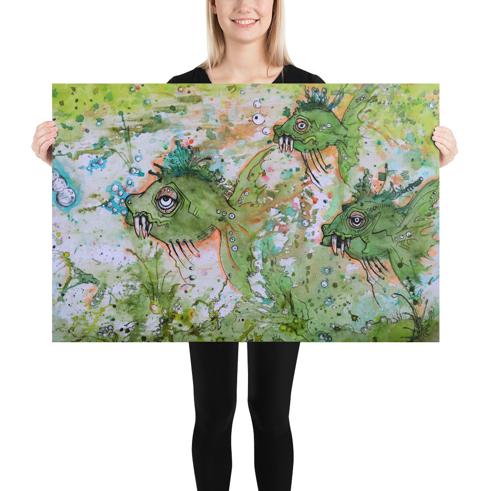 "ManaFeesh" Prints | Tinybrush