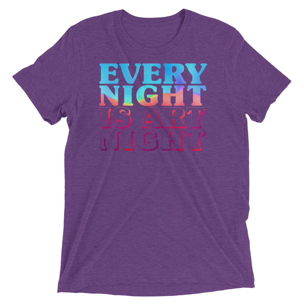 Every Night is Art Night Tri-Blend T-Shirt