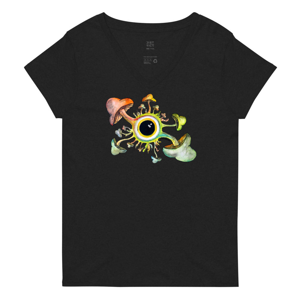 "Musheye" Women’s Recycled V-Neck | Tinybrush