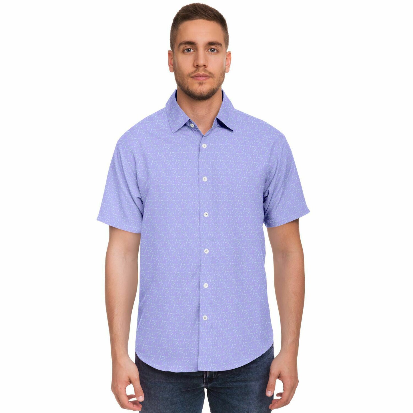 Tadpoles Print Button-Up - Blue