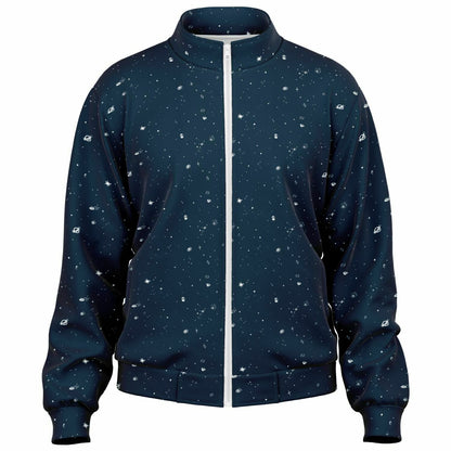 Galaxy Print Re-Release Track Jacket - Navy