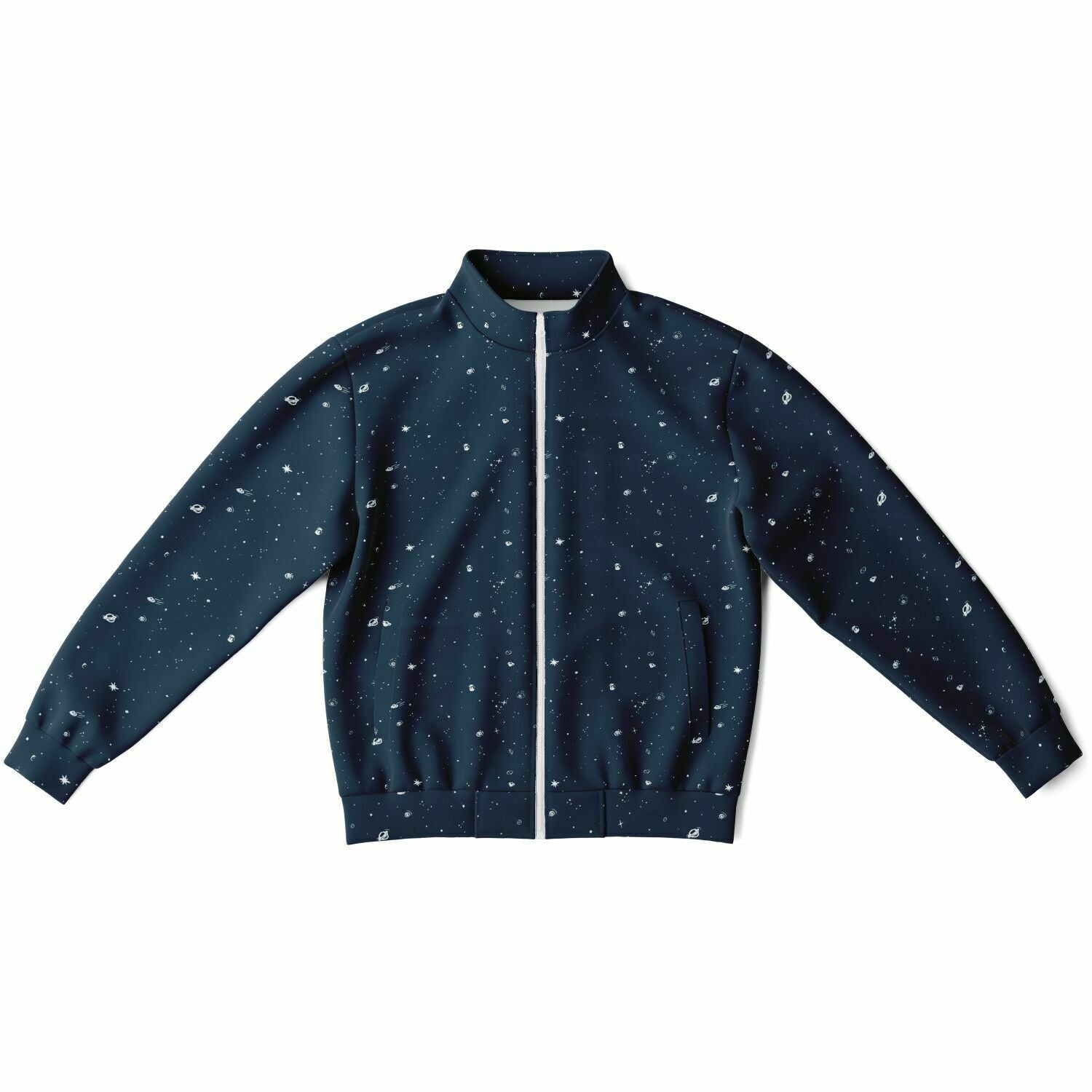Galaxy Print Re-Release Track Jacket - Navy