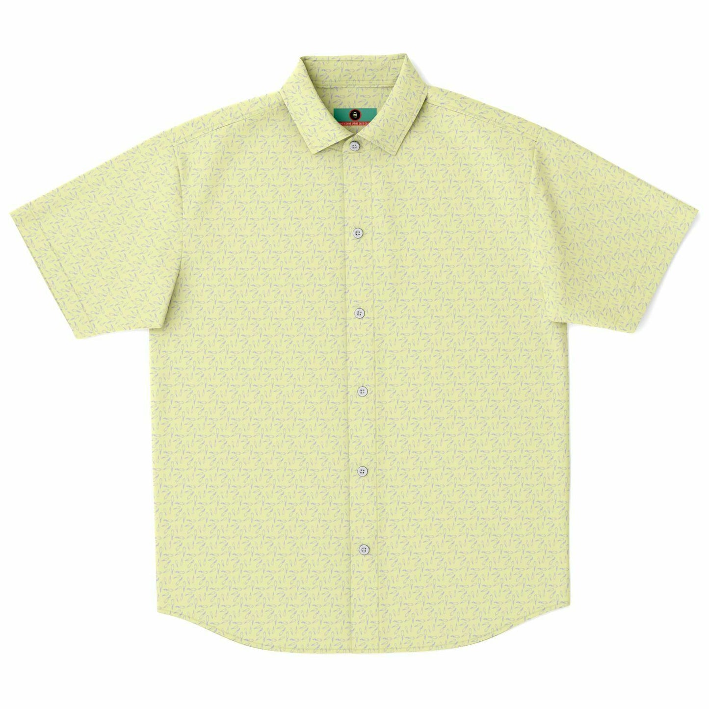 Tadpoles Print Button-Up - Yellow