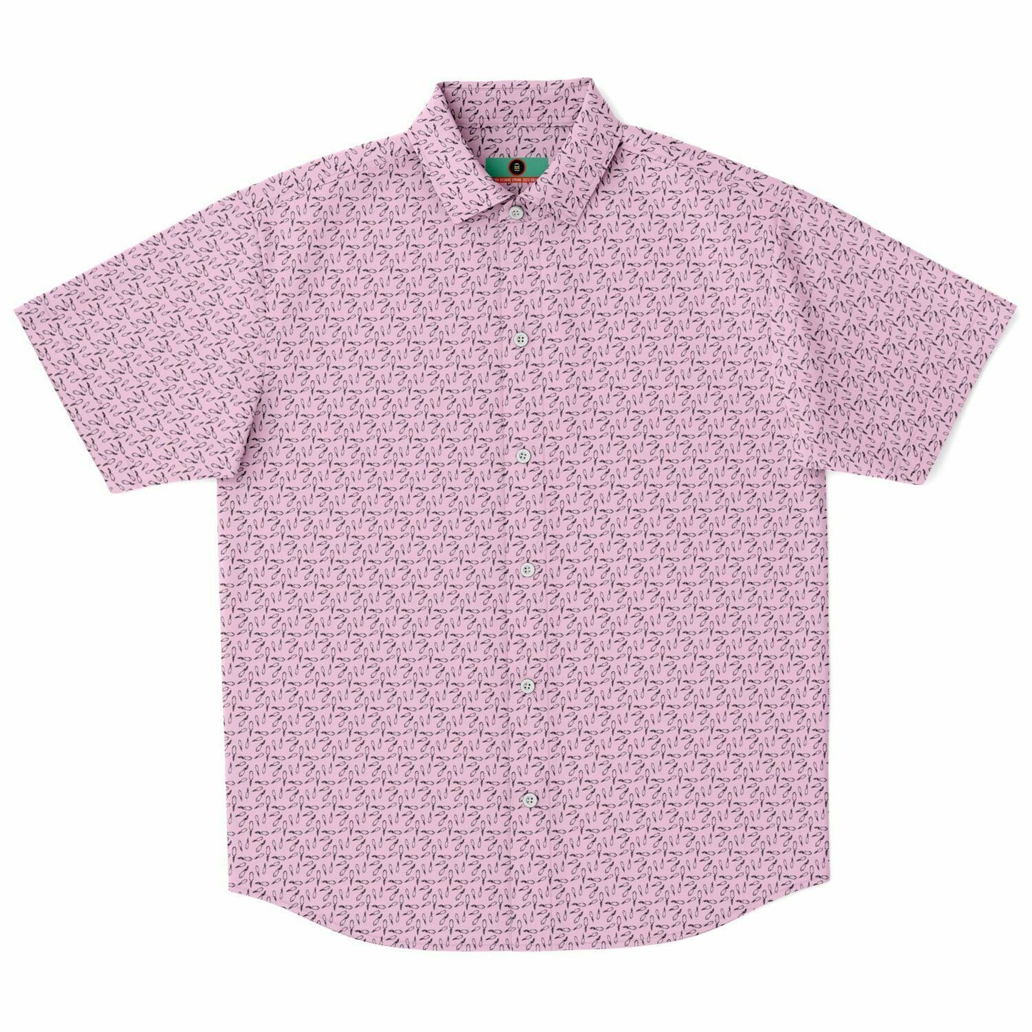 Tadpoles Print Button-Up - Pink