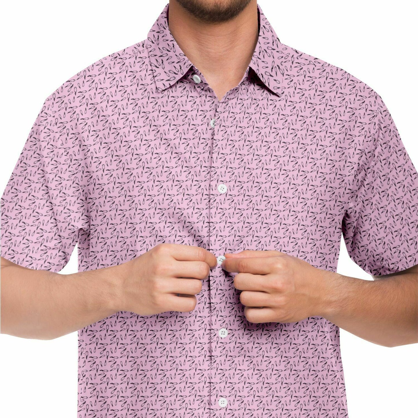 Tadpoles Print Button-Up - Pink