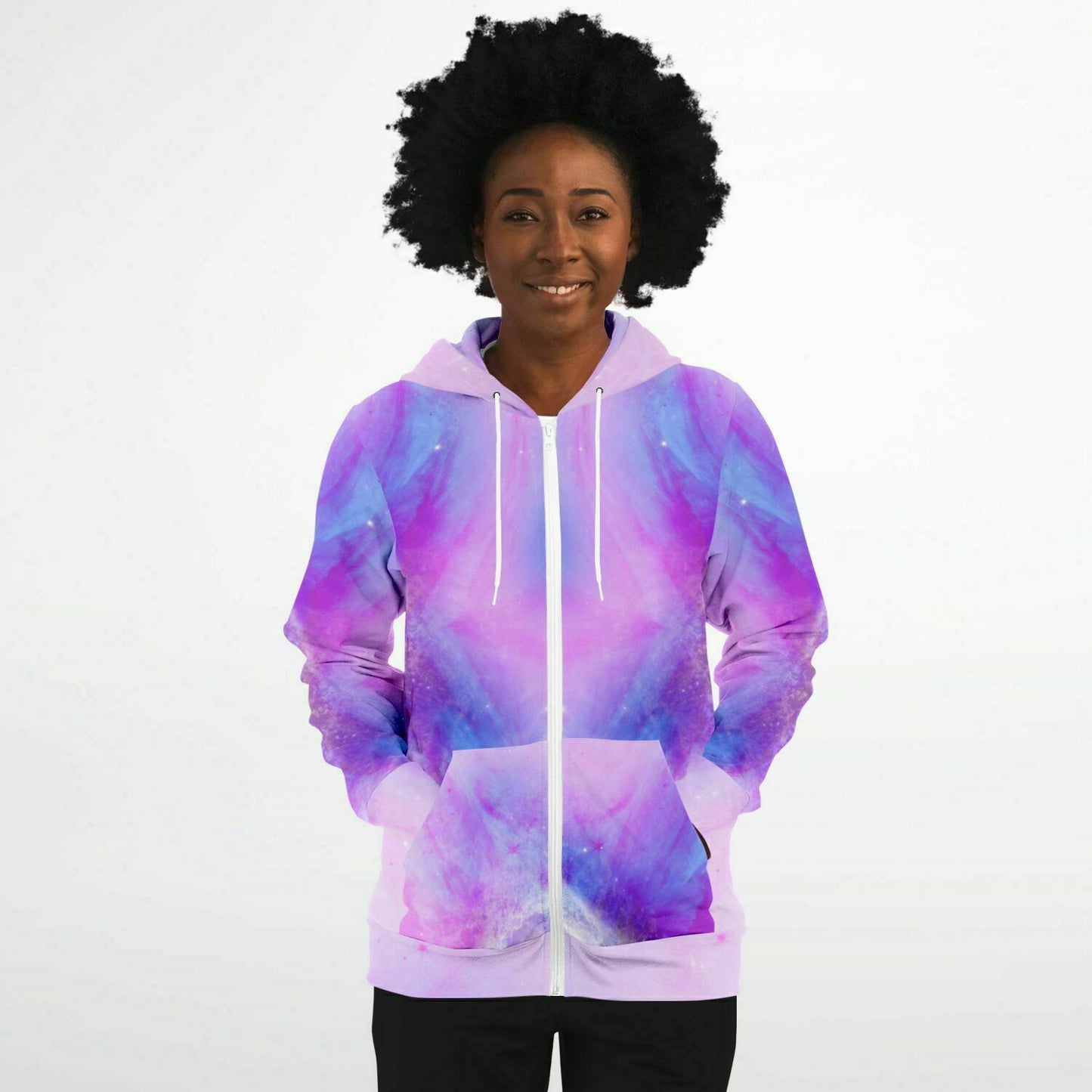 Candy Cloud Zip-Up Hoodie