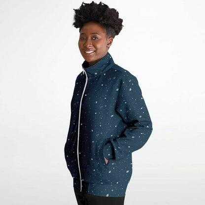 Galaxy Print Re-Release Track Jacket - Navy