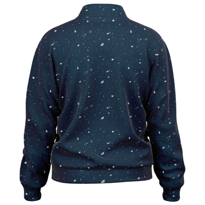 Galaxy Print Re-Release Track Jacket - Navy