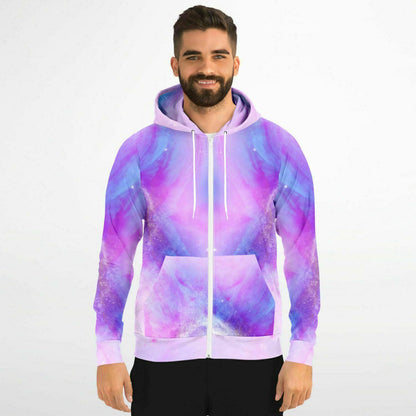 Candy Cloud Zip-Up Hoodie