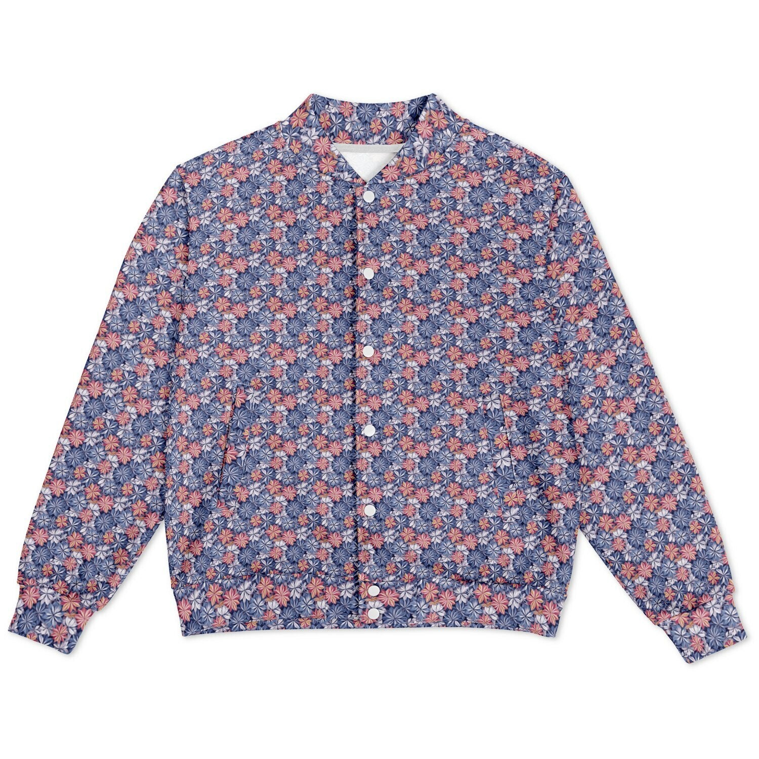 Bizarro 2025 Floral Baseball Jacket
