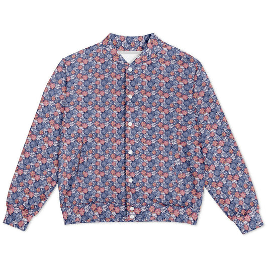 Bizarro 2025 Floral Baseball Jacket