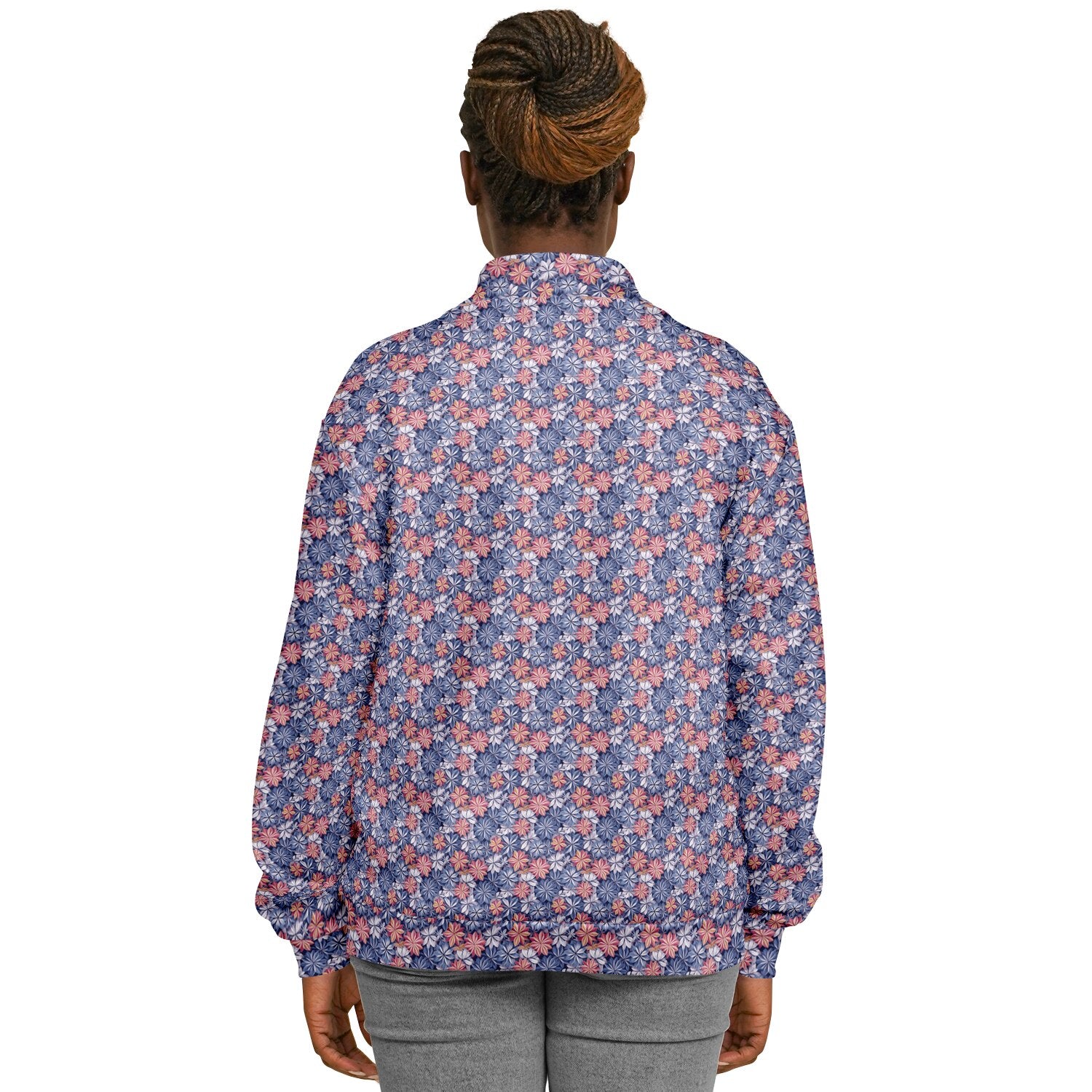 Bizarro 2025 Floral Baseball Jacket