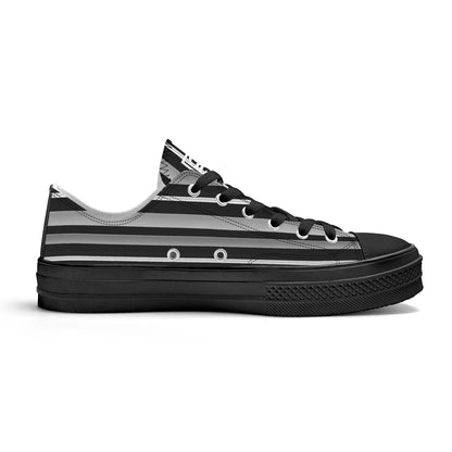 Cassini Space Stripe Low Top Classic Canvas Shoes