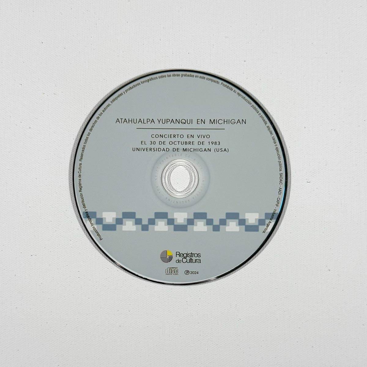 "Atahualpa Yupanqui en Michigan" Book + CD