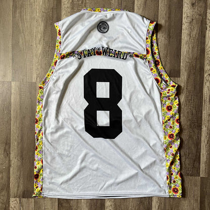 "Stay Weird" Floral Basketball Jersey | Spring 2023 Collection