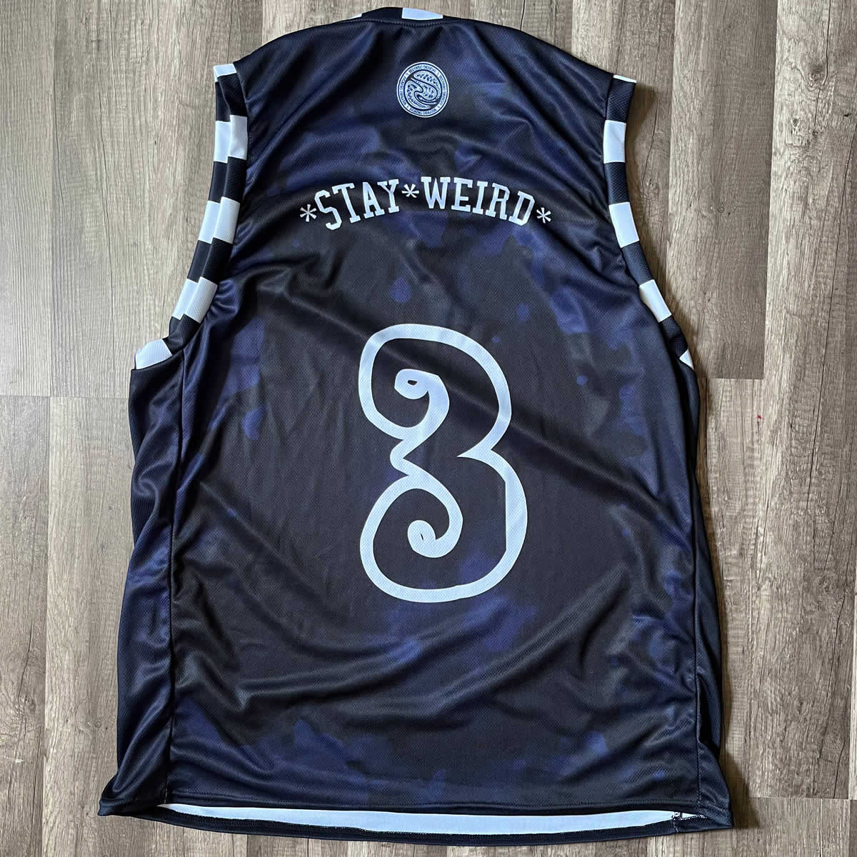 "Stay Woke, Stay Weird" Basketball Jersey | Spring 2023 Collection