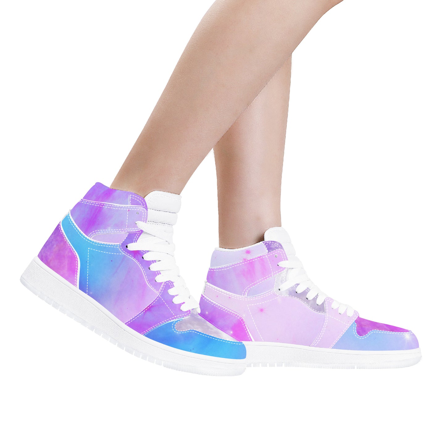 Candy Clouds High Top Sneakers