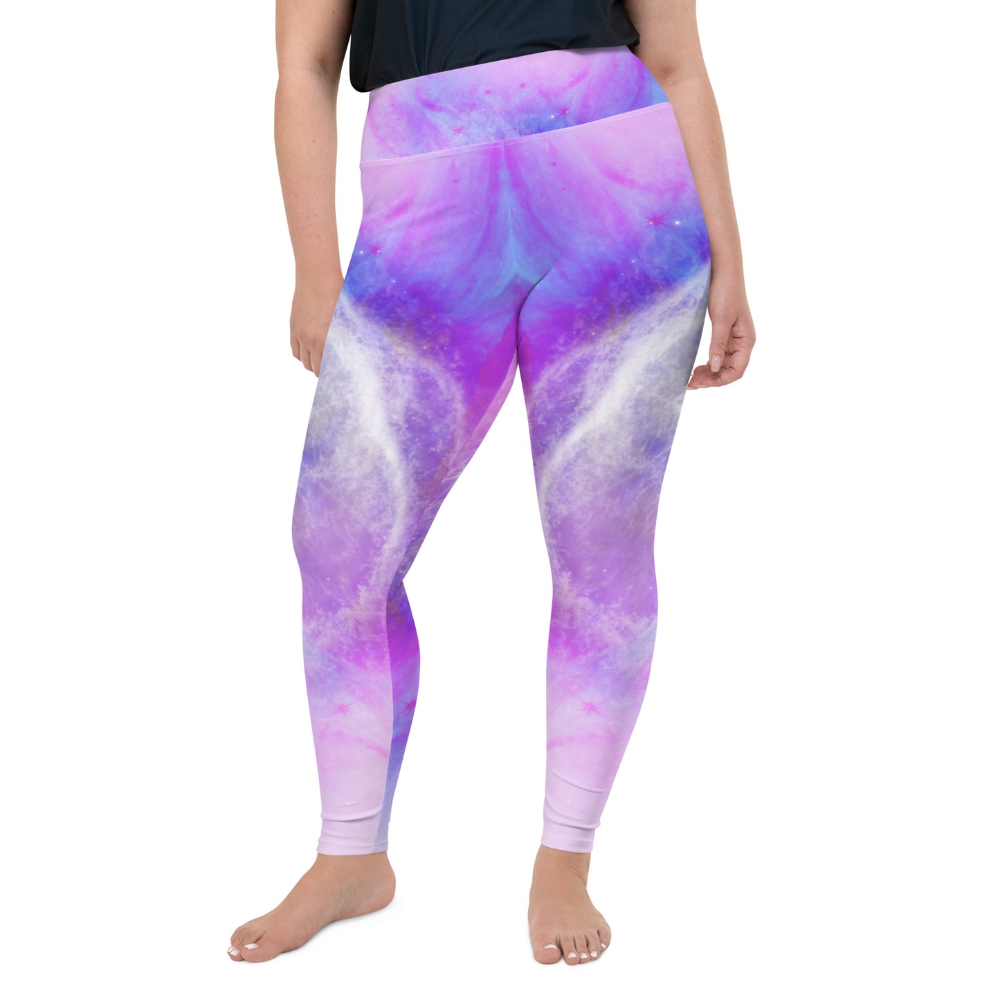 Candy Cloud Yoga Plus Size Leggings