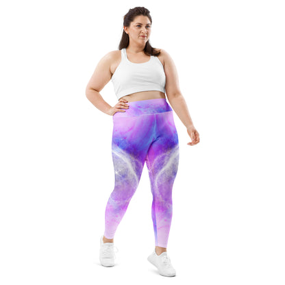 Candy Cloud Yoga Plus Size Leggings