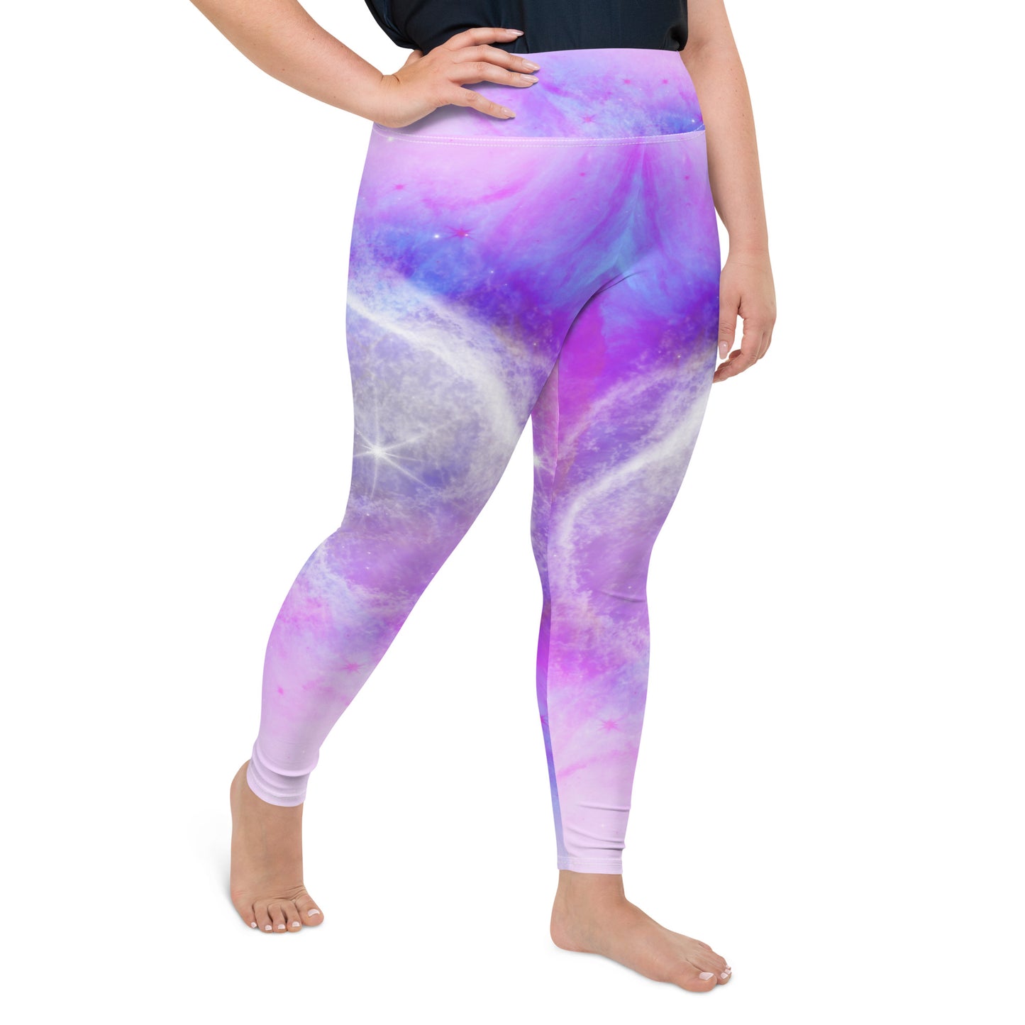 Candy Cloud Yoga Plus Size Leggings