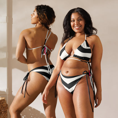 CLASSIC 'BD' STRIPED Recycled Bikini