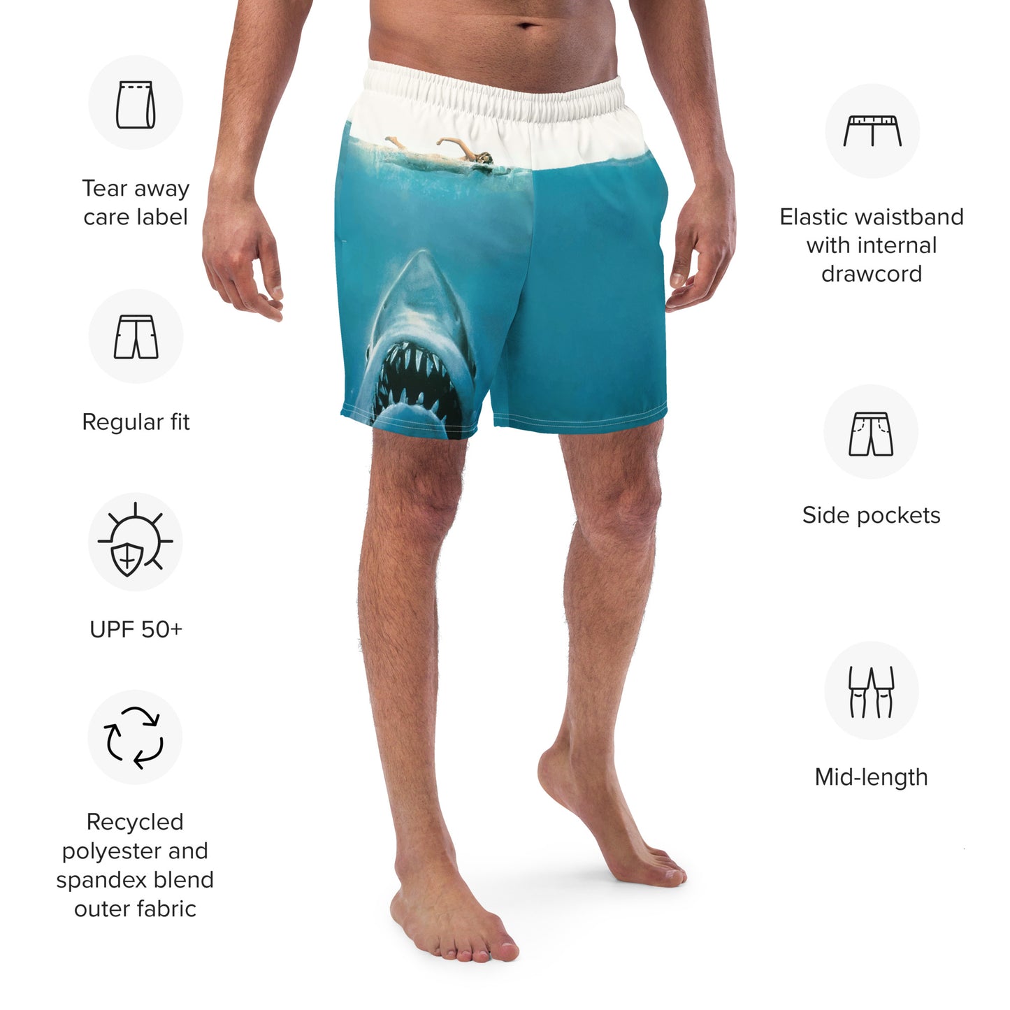 SHARK BITE Swim trunks