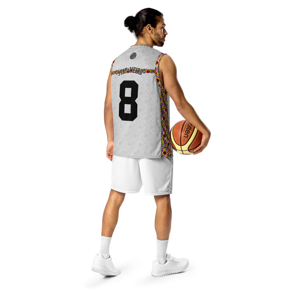 "Stay Weird" Floral Basketball Jersey | Spring 2023 Collection