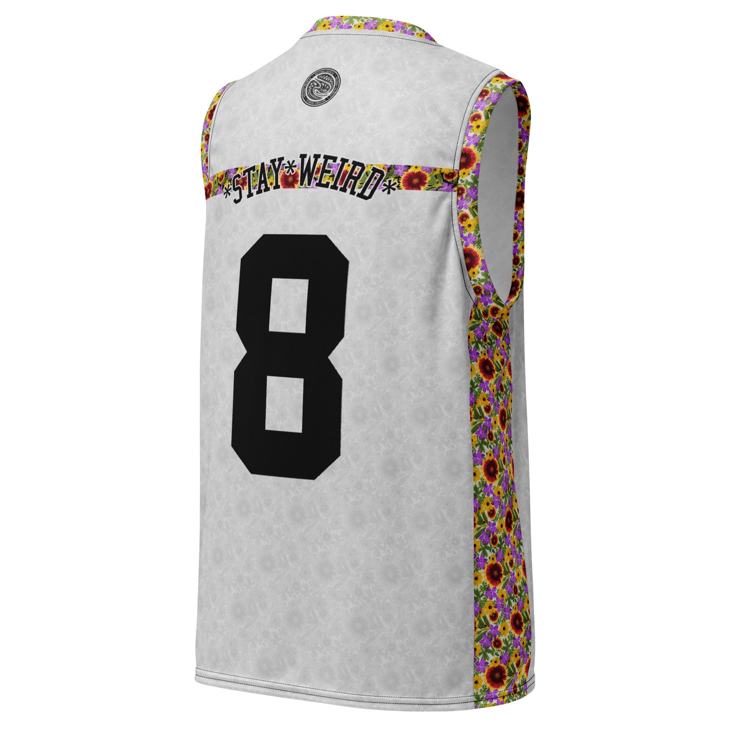 "Stay Weird" Floral Basketball Jersey | Spring 2023 Collection