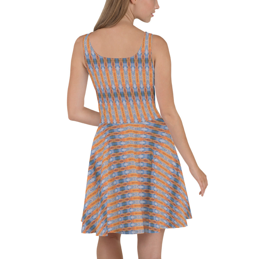 Webb Stripe Skater Dress