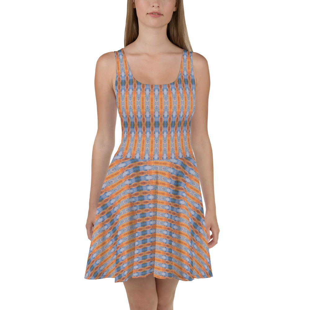 Webb Stripe Skater Dress