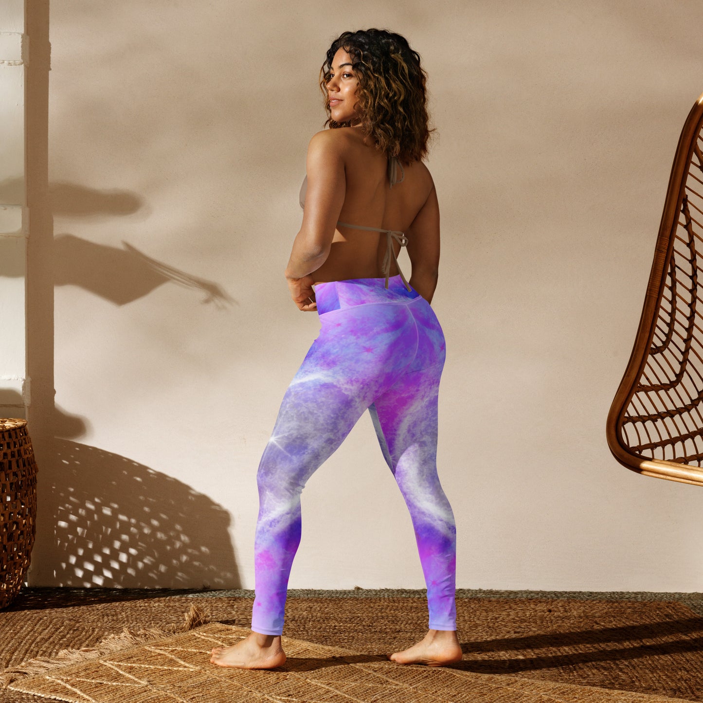 Candy Cloud Yoga Leggings