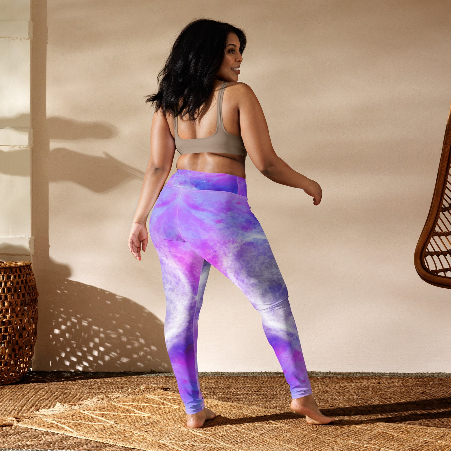 Candy Cloud Yoga Leggings