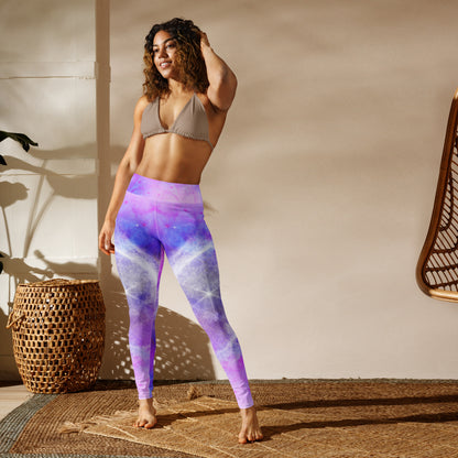 Candy Cloud Yoga Leggings