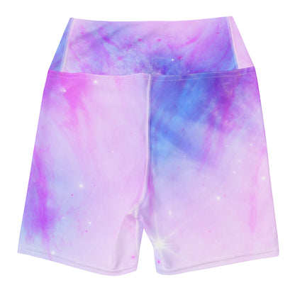 Candy Cloud Yoga Shorts