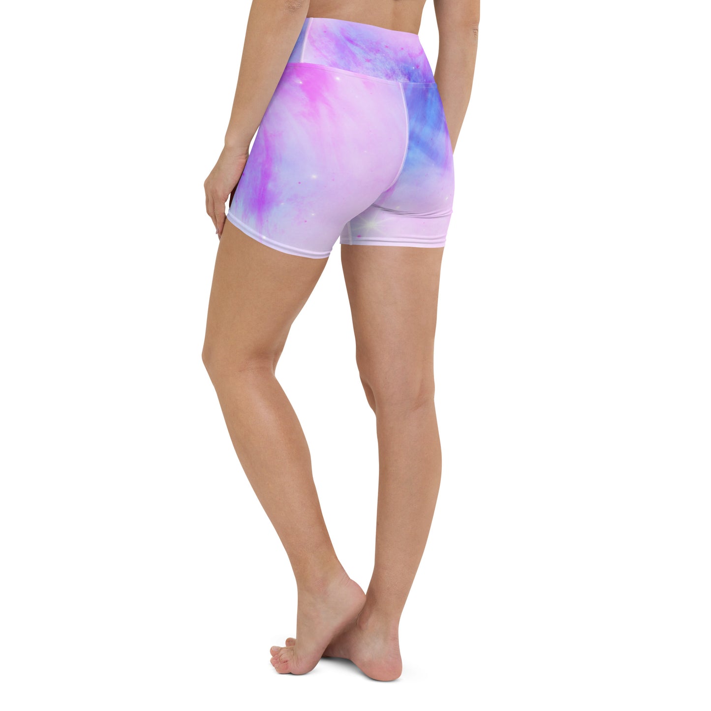 Candy Cloud Yoga Shorts