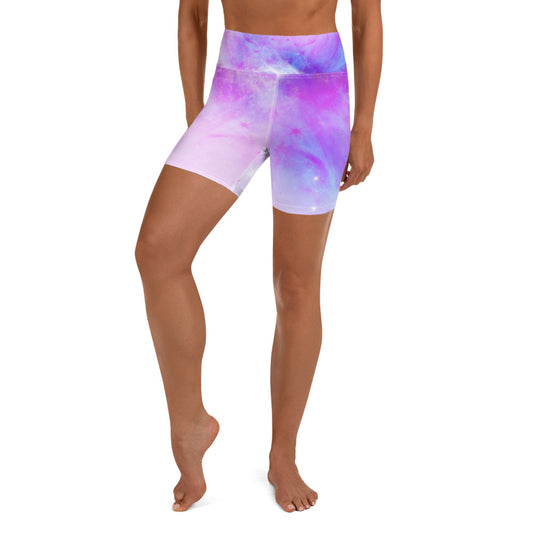 Candy Cloud Yoga Shorts