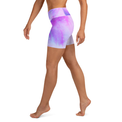 Candy Cloud Yoga Shorts