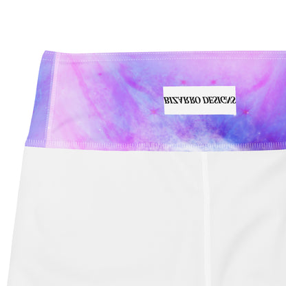 Candy Cloud Yoga Shorts