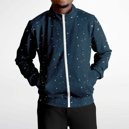 Galaxy Print Re-Release Track Jacket - Navy