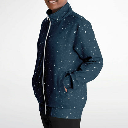 Galaxy Print Re-Release Track Jacket - Navy