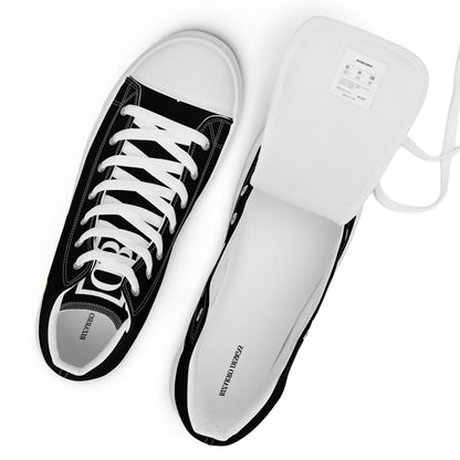 =) High Top Canvas Shoes