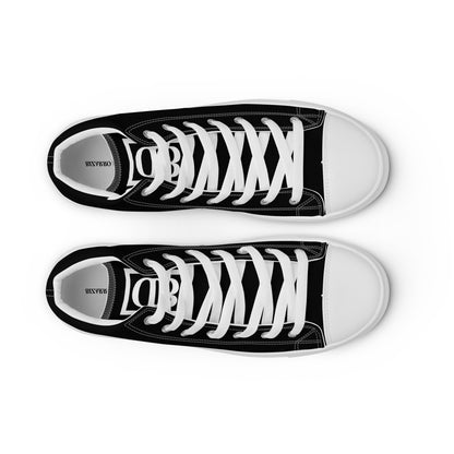 =) High Top Canvas Shoes