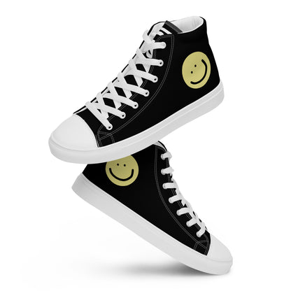 =) High Top Canvas Shoes