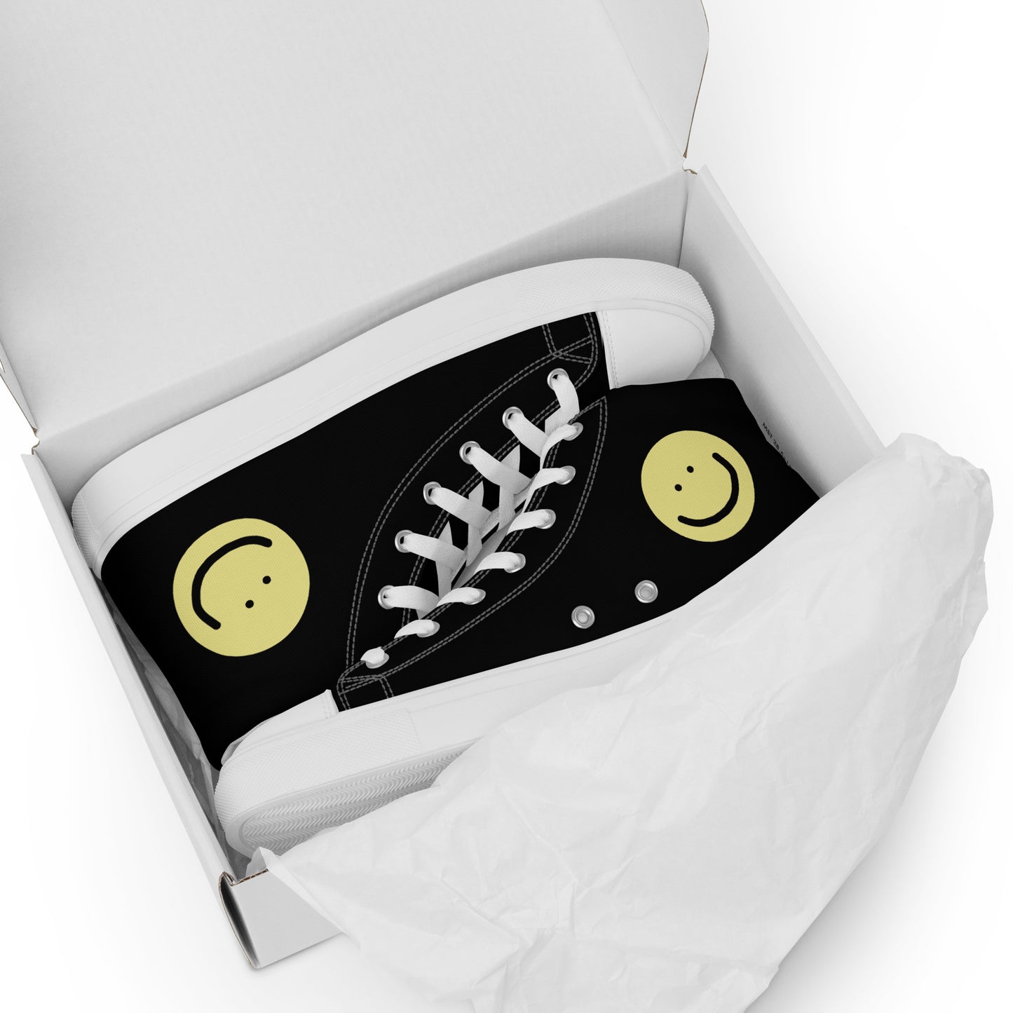 =) High Top Canvas Shoes