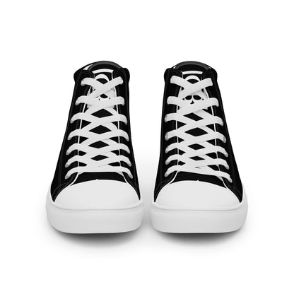 =) High Top Canvas Shoes