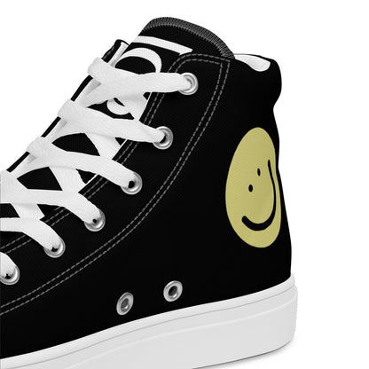 =) High Top Canvas Shoes