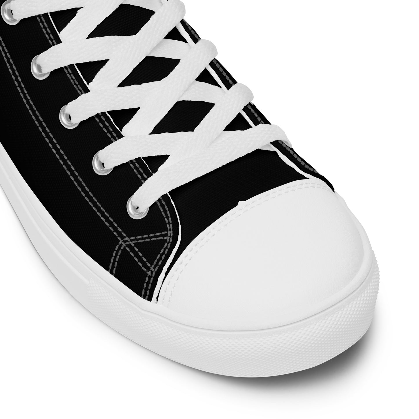 =) High Top Canvas Shoes