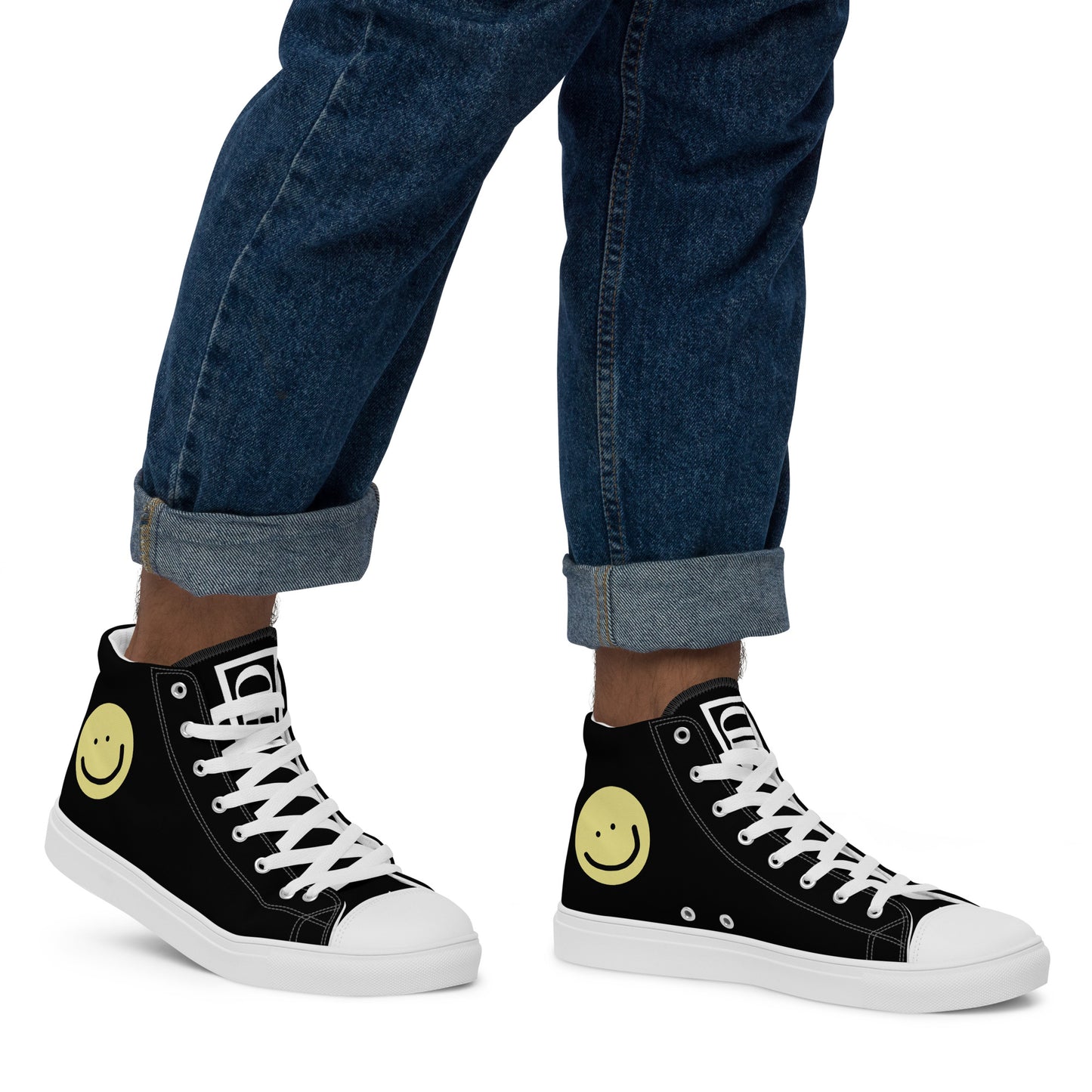 =) High Top Canvas Shoes