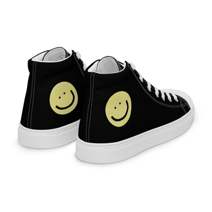 =) High Top Canvas Shoes